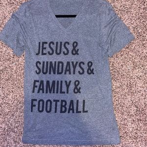 Cute Heather Gray Graphic Tee